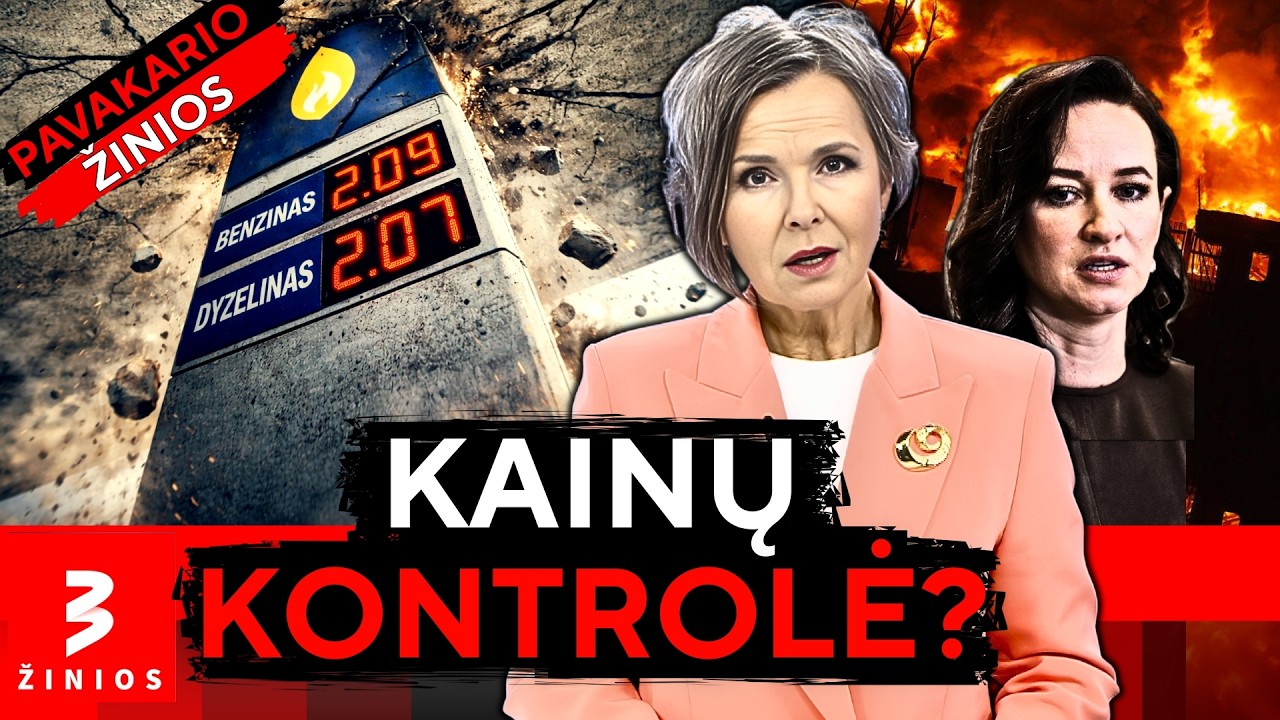 Degalai brangsta be stabdžių: valdžia svarsto kraštutines priemones • TV3 žinios