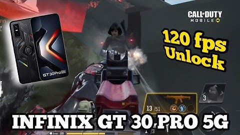 Infinix GT 30 PRO 5G Game Test KRAI Map CODM | 120 fps unlock in MP & BR Gyroscope Test #codm