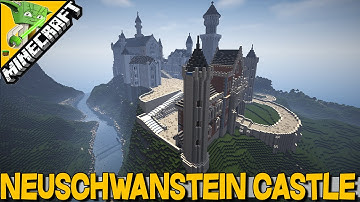 Neuschwanstein Castle + download - Minecraft Inspiration Series | THE BEST CASTLE IN MINECRAFT 2015