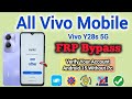All Vivo Mobile || Android 15 FRP Bypass || Vivo Y28s 5G || Verify Your Account || Without Pc 2025.