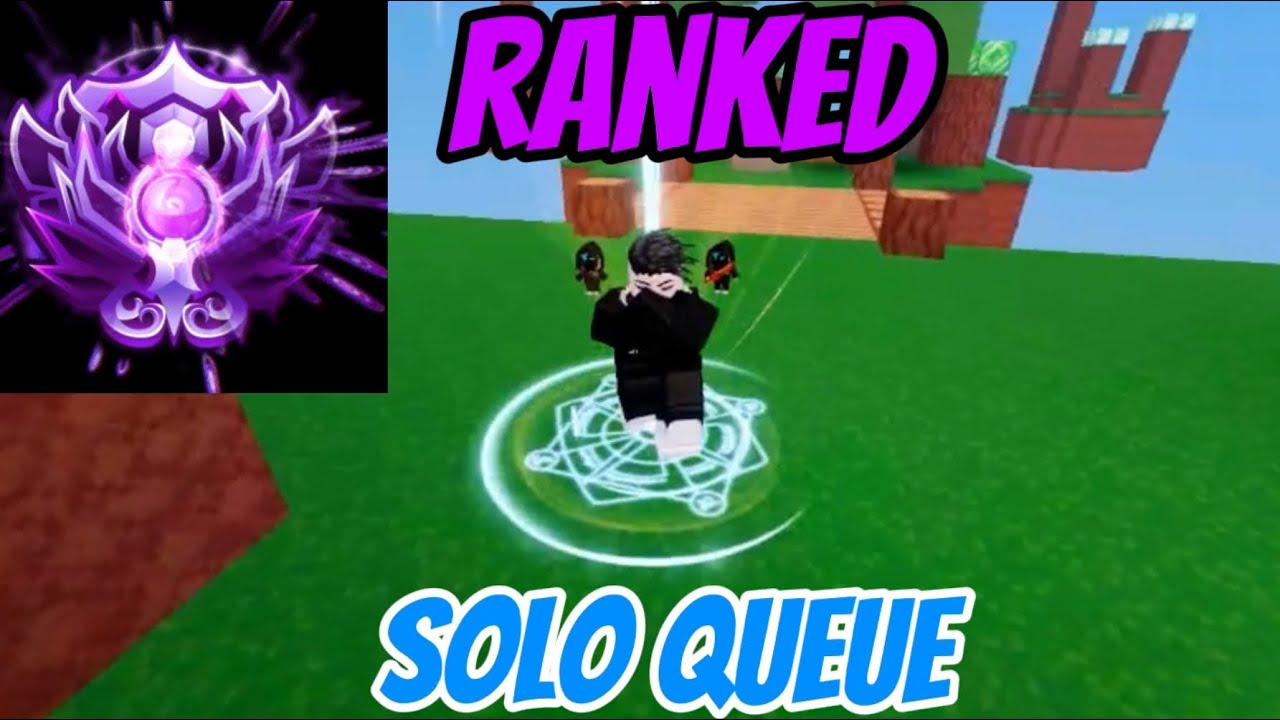 So I Solo Queued Ranked On Mobile | Roblox Bedwars - YouTube