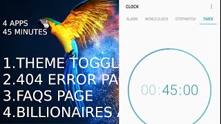 4 Apps, 45 Minutes. Will I make it?