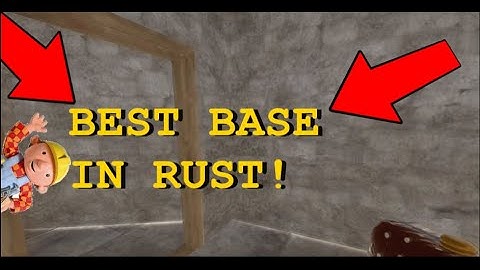 RUST TIPS(How To Make a starter base!!!)