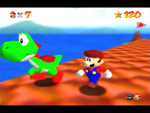 久方ぶりの再会なのにそっけないヨッシー スーパーマリオ６４ Youtube