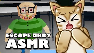 ESCAPE BIO TEACHER OBBY | ROBLOX ASMR GAMING SPEED RUN OBBY | EL MILO GATO