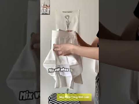 Video áo thun cổ trụ nam nữ, áo thun nam nữ #trending - youtube