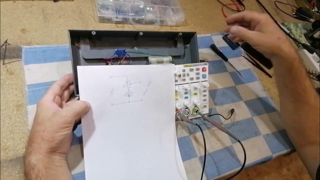 Осциллограф Fnirsi-1014D ремонт + питание от Li-ion + регулировка ...