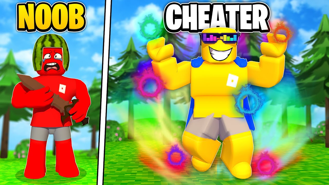 Roblox Bedwars But there's CHEATS to get SUPER POWERS YouTube