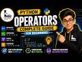 “Python Operators Explained (Complete Beginner Guide)”