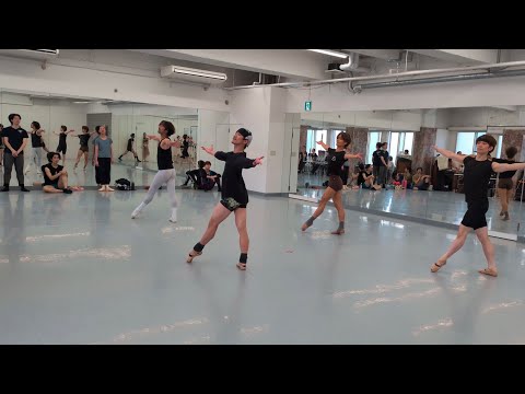 『Octet』リハーサル風景②【東京シティ・バレエ団】「ショルツと韓国振付家」