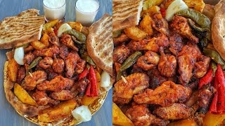 OVEN-BARBEQUE TASTE OF CHICKEN WINGS THERE IS NO OTHER TASTE 💯💯💯