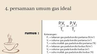 TEORI KINETIK GAS ( fisika kelas 11)