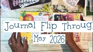 Journal flip through - May 2026