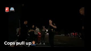 Cops pull up to the meet!!