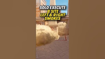 CS2 Anubis Solo B Site Left & Right Smokes 💨