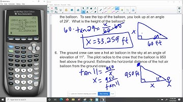 Right Triangle Word Problems