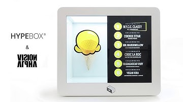 HYPEBOX® Transparent LCD - Icecream Case Study
