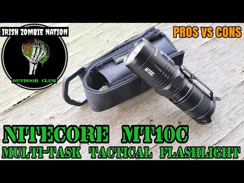 Nitecore MT10C Multi-task Tactical Flashlight - Pros vs Cons