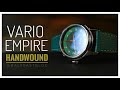 A Beautiful Art Deco Watch From Microbrand VARIO: The Empire Handwound in Emerald Green