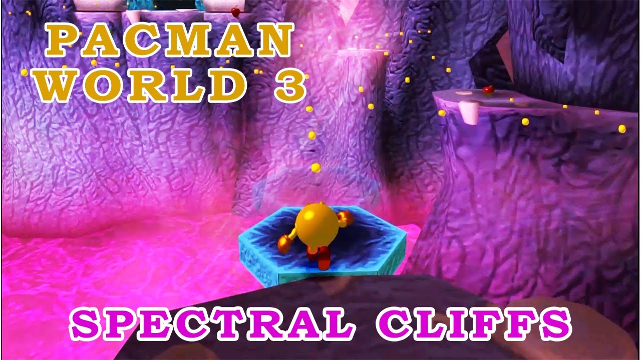 PSP | PACMAN WORLD 3 - THE SPECTRAL CLIFFS [STAGE 3] - YouTube