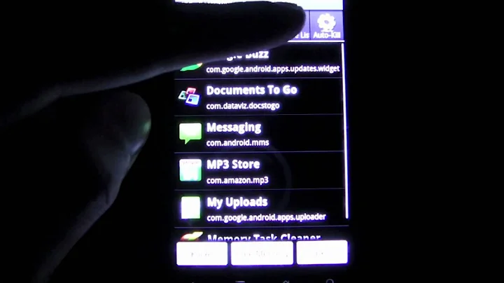Memory Task Cleaner Android App Review - AndroidApps.com