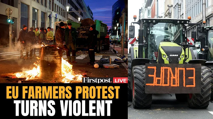 EU Farmers Protest LIVE: Protest Turns Violent as Hundreds Descend to Brussels Ahead of EU Summit
