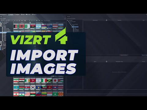 How to Import Images Into Vizrt Artist 4