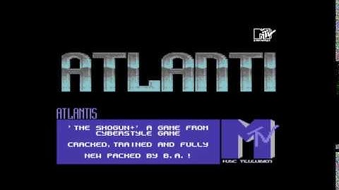 Atlantis - Atlantis Intro (MTV) | C64 Crack Intro