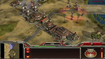 Command & Conquer: Generals, Mogadishu Dam, Map, China vs USA, Brutal Difficulty