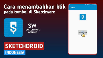 Cara menambahkan button click di Sketchware || SketchDroid Indonesia