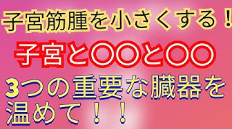 筋腫を小さくする方法 Youtube 筋腫を小さくする方法 Youtube