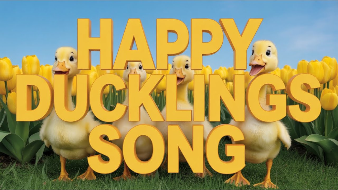 The Duck Family Song | English Kids Learning Song with Quack Quack Sounds and Funny Music