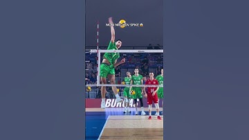 Crazy Spike volleyball by Simeon Nikolov #volleyball #shorts