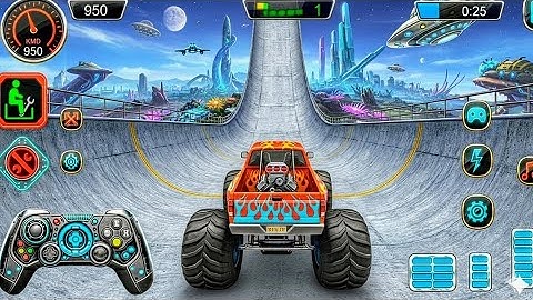 IMPOSSIBLE MEGA RAMP! Car Stunts Game Android Gameplay