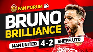 Ten Hag Saved! Man United 42 Sheffield United | LIVE Fans Forum