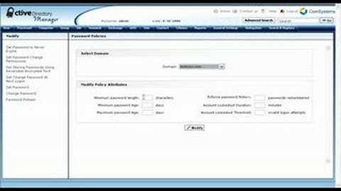 Password Management | CionSystems Active Directory Manager