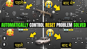 Bgmi Automatic Control Reset Problem Solved | Bgmi Vehicles Control Automatically Reset Problem
