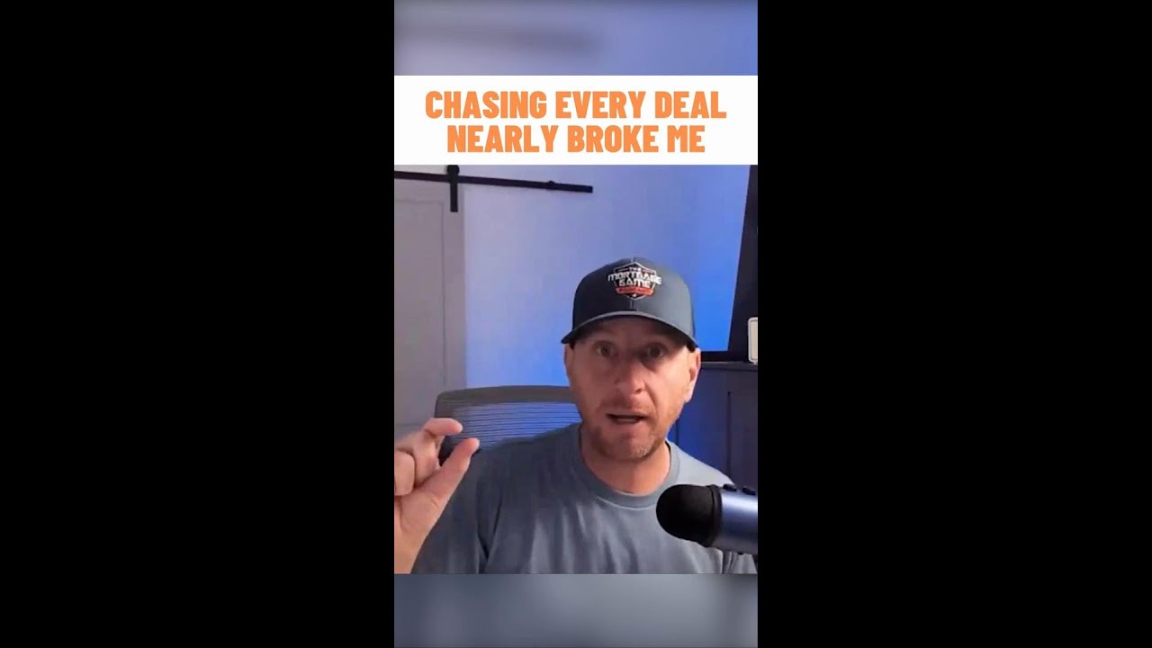 Chasing Every Deal Nearly Broke Me