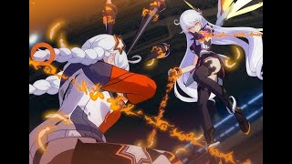 Honkai Impact 3rd Chapter 11:EX Void Heavens & Diane's Sojourn Full CG, JP dub