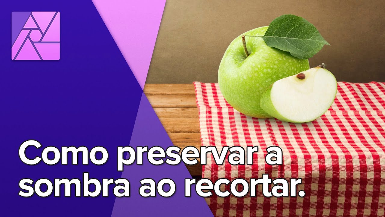 Como Recortar um Objeto Preservando a Sombra - Affinity Photo