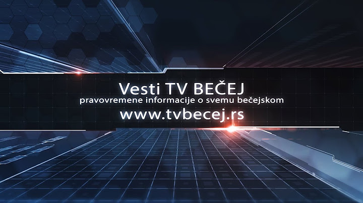 TV BEČEJ: Nedeljni pregled vesti na znakovnom jeziku 26.8 - 30.8.2024.