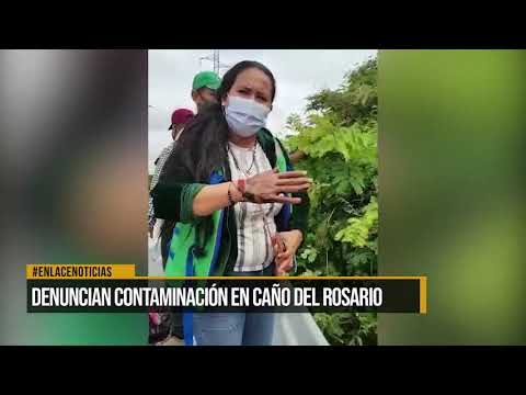 Denuncian contaminación en Caño del Rosario