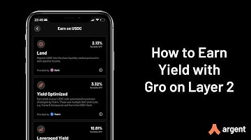 How to Earn Yield with Gro on Layer 2