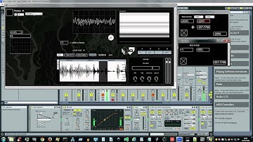FFT Based Polyphonic Synth: Modulation Experiments #1 (Max Msp)