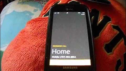 Windows Phone 7 Mango Update Custom Ringtone