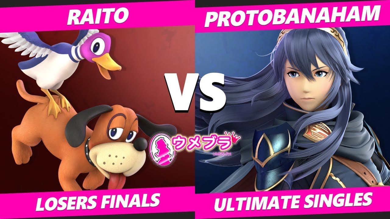 Umebura JM2019 SSBU - Raito (Duck Hunt) Vs ProtoBanham (Lucina) Japan Ultimate Tournament L. Finals
