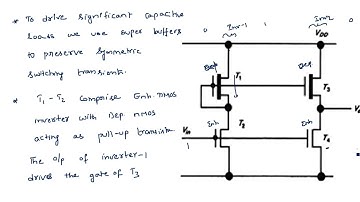 Super Buffers | Driving large capacitance | Part-2/3 | VLSI | Lec-59