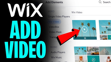 How to Add Video to Wix Website (2025) | Full Guide