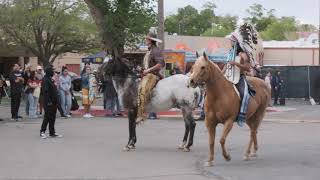 Horse Parade - 2024 Gathering Of Nations Pow Wow - Powwows.com