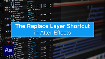 After Effects Must Knows: The Replace Layer Shortcut